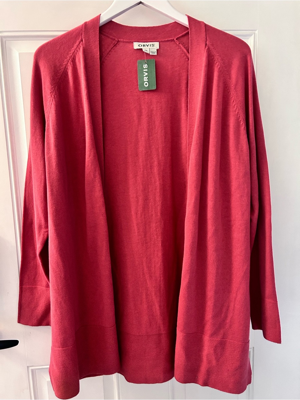 Orvis Women's Open-Front Cardigan - Rose